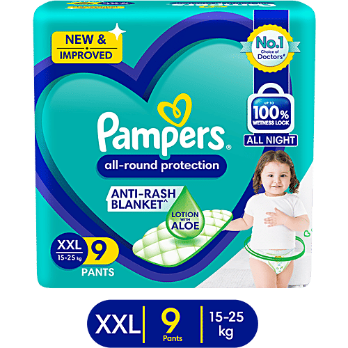 PAMPERS XXL SIZE 9 PANTS
