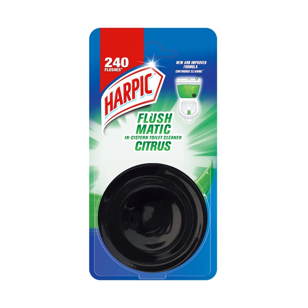 HARPIC FLUSH MATIC CITRUS TOILET CLEANER 50G