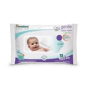 HIMALAYA GENTLE BABY WIPES 12 EXTRA SOFT