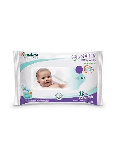 HIMALAYA GENTLE BABY WIPES 12 EXTRA SOFT