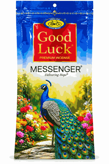 GOOD LUCK MESSENGER AGARBATTI 80G