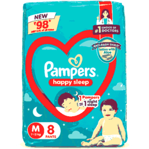 PAMPERS MEDIUM SIZE 8 PANTS